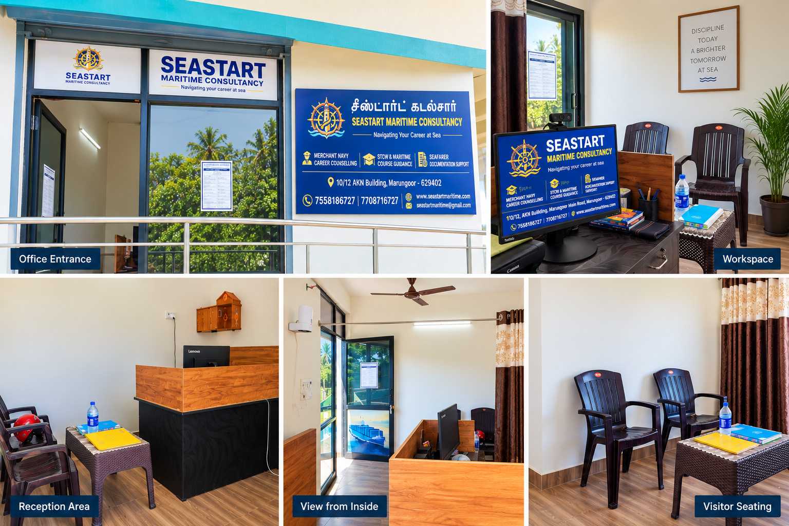SeaStart Maritime Consultancy office in Marungoor